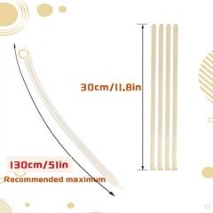ZBYDNG 260 Balloons Clear, Thickening Long Balloons for Tying Arch, Twisting