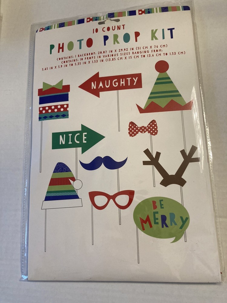 NEW Christmas photo props 10 Piece