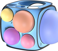 13 Sizes Balloon Sizer Cube Box , Collapsible Balloon Measurement Tool