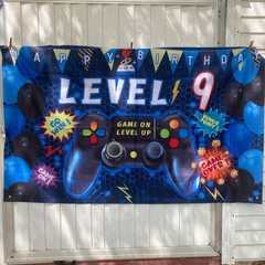 level 9 unlocked gamer birthday party supplies