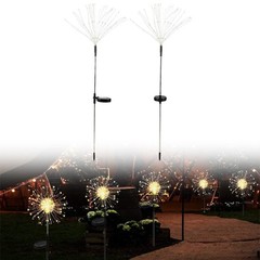 Solar Fireworks Lights for Outdoor Garden Decoration with Waterproof Design