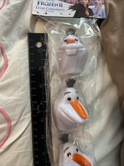 Disney Frozen Olaf Easter Egg Treat Containers 3 Count Cake Toppers Lot Of 4