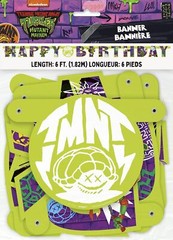 TMNT Jointed Banner «Happy Birthday» 1 Ct Teenage Mutant Ninja Turtles