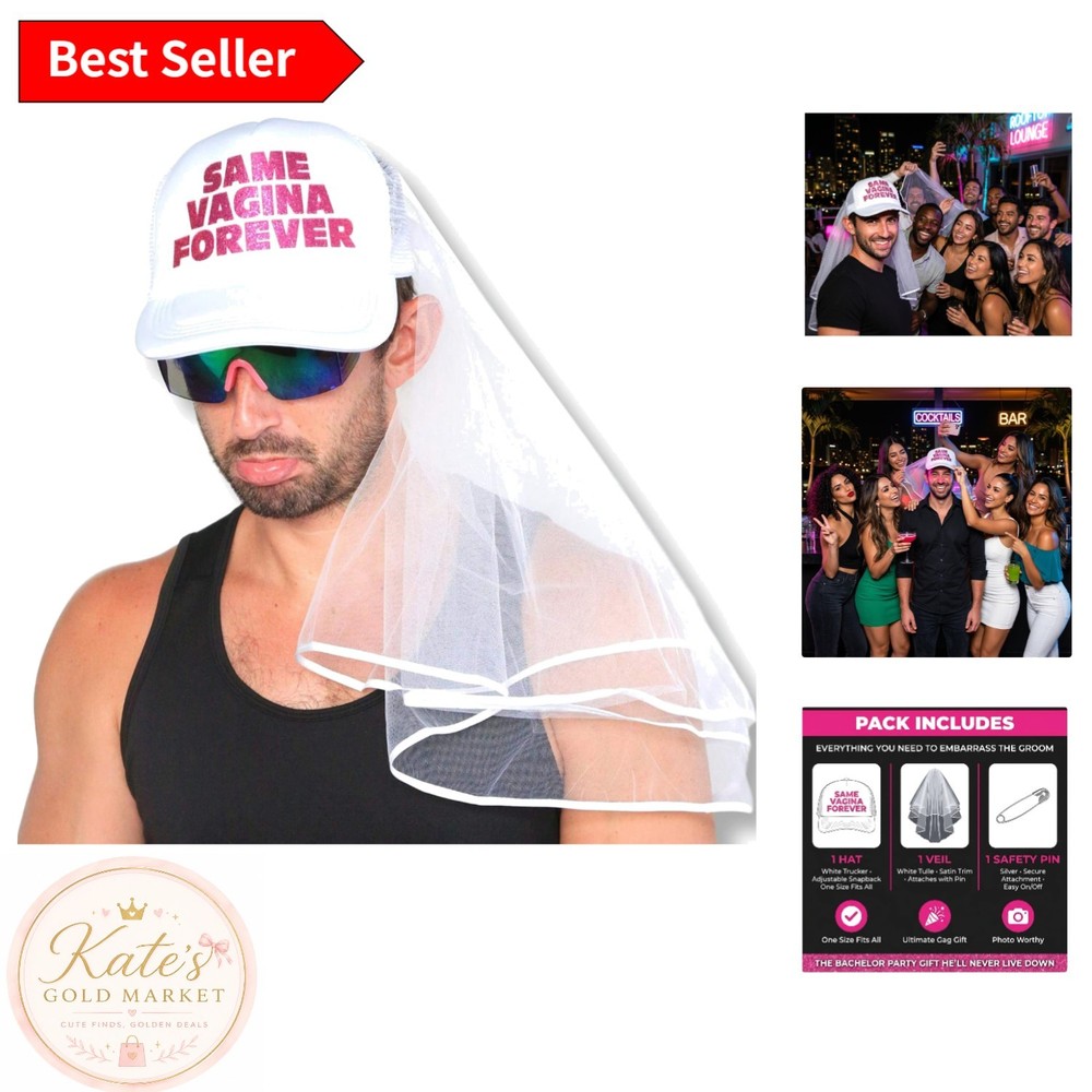 Unique Bachelor Party Hat: Adjustable Snapback with Bold Print for Memorable Fun
