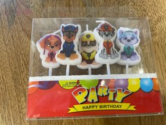 NEW Paw Patrol Birthday Cake Candles – Kids Party Decorations – Fast Shipping!