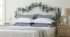6FT Bendable Flower Garland, Artificial Rose Vine Hanging Floral Garland