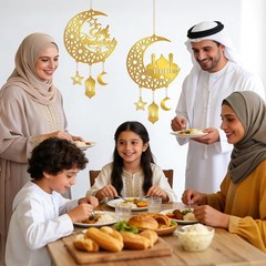 2 Pcs Ramadan Decorations for Home Islamic Eid Mubarak Door Sign Acrylic Hanging