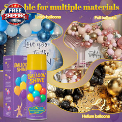Balloon Shine Spray for Party : 15 Oz Balloons Spray Silicone for Mother’S Day H
