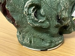 Halloween Zombie 8″ Tall Prop – Moves Lights-Up Talks -🕹️Retro Gift Idea🕹️