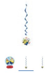 New MINIONS DESPICABLE ME PARTY (2 Packs) Total of 14 Pieces (7 In Each Pack)