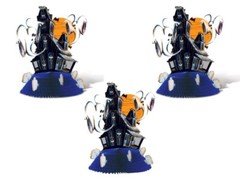 Wholesale Vintage Haunted House Centerpiece (Pack of 3) Ghosts Bulk Party Supply