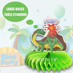 Dinosaur Birthday Decorations for 1 2 3 4 5 6 Year Old Boy Girl, Happy…