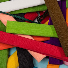 70g Premium Crepe Paper Roll for Flower Making White Green Pink Crepe Paper Shee