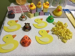 Over 376 Piece Rubber Ducky Baby Shower Kit – Games, Menu, Photos & Phone Assist