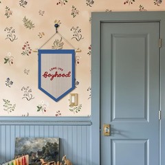 Long Live Boyhood Pennant Flag Banner, Boys Room Decor, Vintage Playroom Wall…