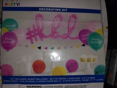 3 2 1 Party! Birthday Decorations Set Foil Balloon Yard Sign Backdrop Multicolor