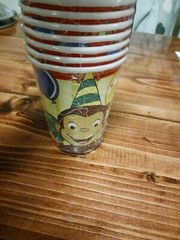 Pbs Kids Curious George 8 Cups Goblet 9 Oz. Universial Studios