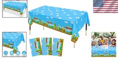Durable 3 Pack Video Games Tablecloths – 86.6 x 51.2 Inches for Celebrations