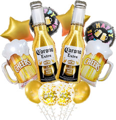 12Pcs Corona Beer Mug Themed Party Supplies, Men Women Boys Girls Birthday Party