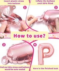 11 PCS Happy Mother’s Day Balloon Set Decorations Banner, Unicorns & Pink Stars