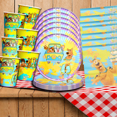 scooby doo 6PC Hanging Swirls party supplies decoration balloons birthday