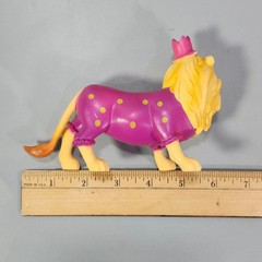 Ankyo Circus Party Animals Cake Toppers Horse Lion Cow Polka Dot 3 Figurine Lot