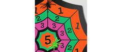 Hyde & EEK! Boutique 5 Pc Halloween Web Splat Party Game Kit NWT Target
