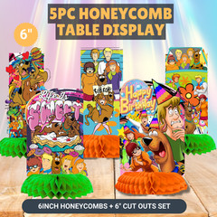 scooby doo 22pc Tableware plate cups party supplies decoration balloons birthday