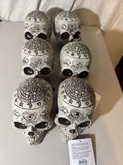 Morris Costumes – 7 Zodiac Skull Halloween Decoration