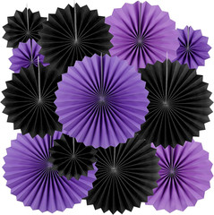 Video Game Party Hanging Paper Fans – Gaming Birthday Wedding Bridal Shower Bach