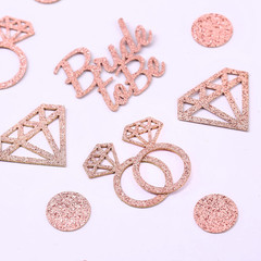Bridal Shower Table Glitter Bride Confetti Bachelorette Party Decorations | 300P
