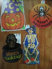 Halloween Diecuts Cutouts Vintage Decorations U Pick NOT a LOT NOS