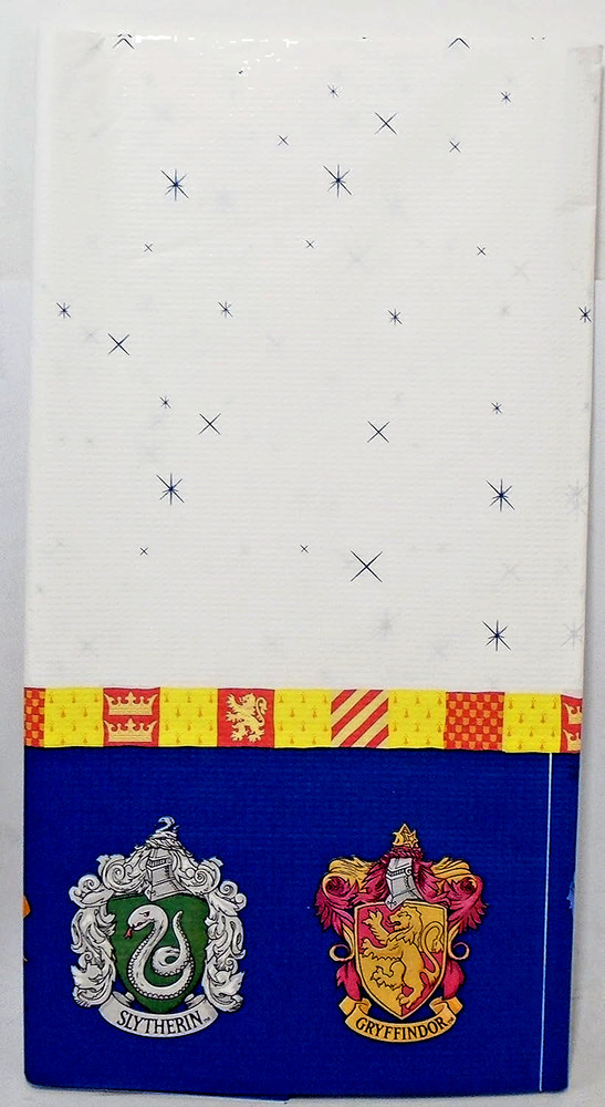 Harry Potter HOGWARTS SCHOOL 89 x 54″ Heavy Paper Party Table Cover VINTAGE 2000