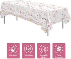 Music Theme Party Tablecloths Decorations, Disposable Music Notes Party Supplies