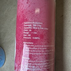 Large Gender Reveal Fire Extinguisher 2 Packs, Gender Reveal Ideas, (Baby Boy)
