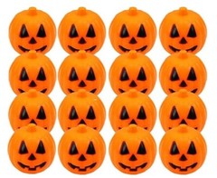 10 Pcs Halloween Mini Pumpkin Containers – Open Pumpkin Shell Party- NEW