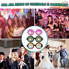 Crazy Eyes Funny Prank Glasses Plastic Toy For Kids Party Fun Gifts