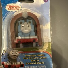 Thomas & Friends Thomas Tank Engine 2.6″ in Birthday Candle Cake Topper – New!