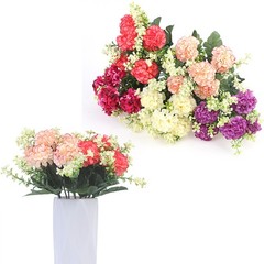 1 Bouquet 5 Heads Hydrangea Silk Flower Artificial Flower Holding Flowers Decor