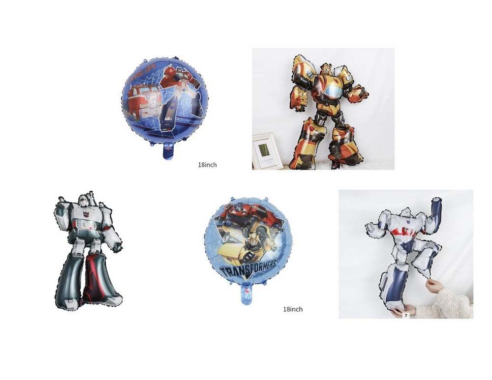 Transformers Balloons 5pc