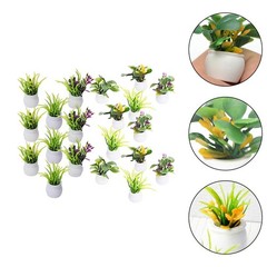 Inspire with These 20 PCS Miniature Plant Models Craft Lovers