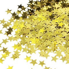 New Years Eve Party Decorations 2026 Black Gold Glitter Table Confetti 200 PCS