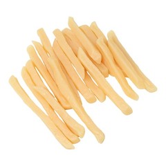 Honbay 20PCS Lifelike Simulation Plastic French Fries Small, Yellow