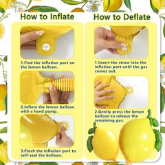 Lemon Foil Balloons She Found Her Main Squeeze Bridal Shower Baby Shower Amal…