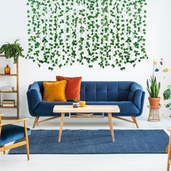 Fake Vines for Room Decor(12 Pack 84 Feet) Aesthetic 84 feet, Green