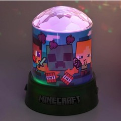 Paladone Minecraft Party Projection Light. officially licensed RGB LED Lamp