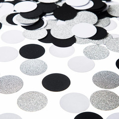 Glitter Paper Circle Dots Confetti Wedding Birthday Theme Party Table Decoration