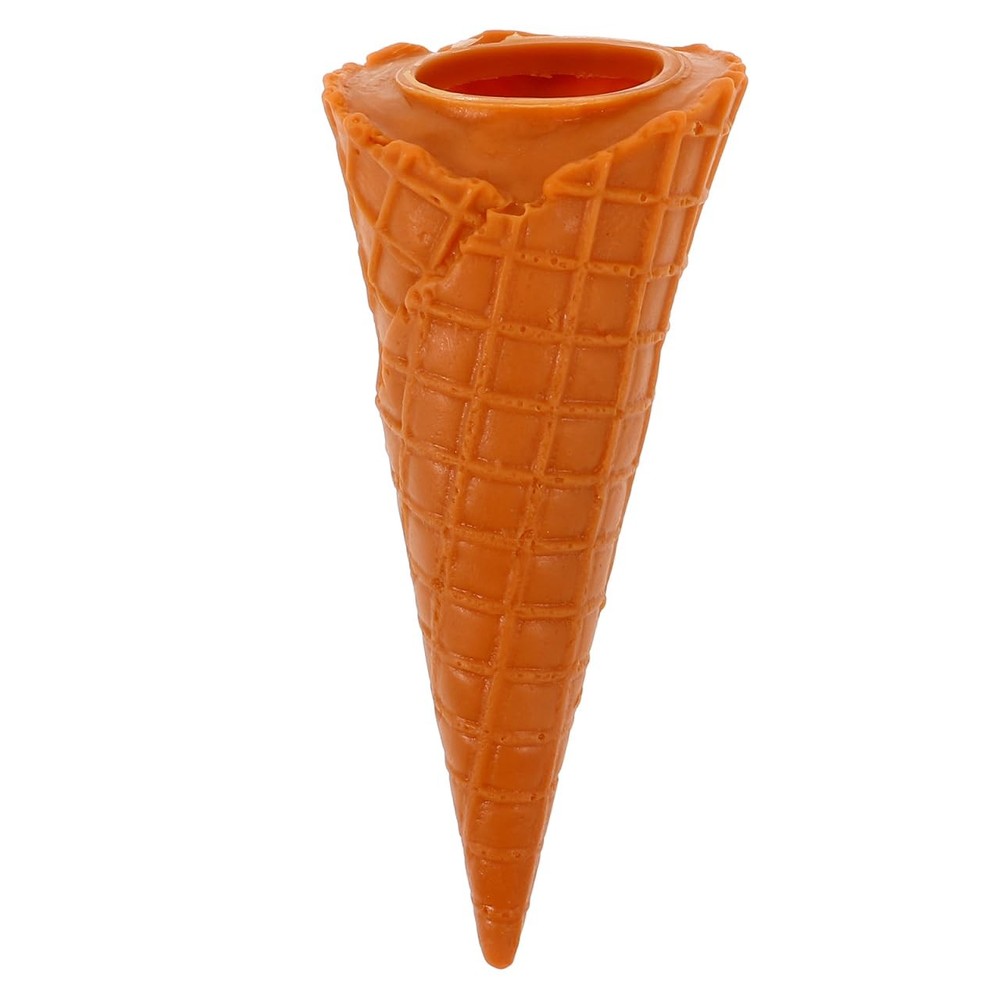 1 PCS Artificial Ice Cream Cone Model 4.5 Inch PVC Simulated Dessert Display