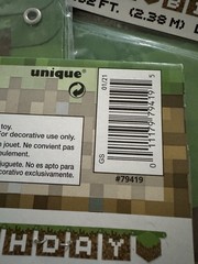 Brand New Mojang Minecraft Birthday Banner Party 7.82 Ft Lot of 4