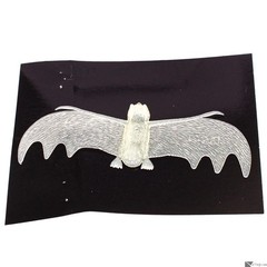Bats Flying Creepy Creatures 5″ Decoration Prop, 4 CT, Glow-in-the-Dark